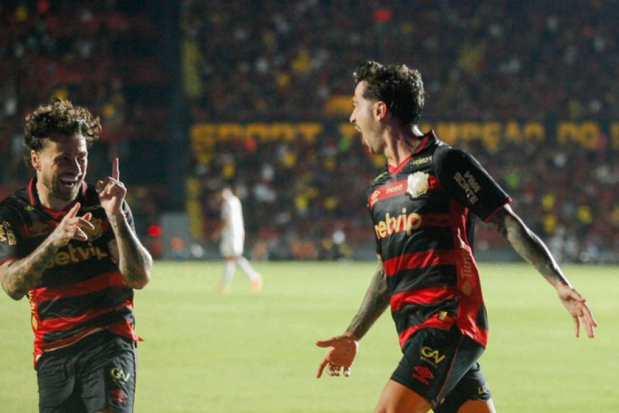 Sport vence Botafogo-SP por 3 a 1 e divide liderança da Série B com o Santos