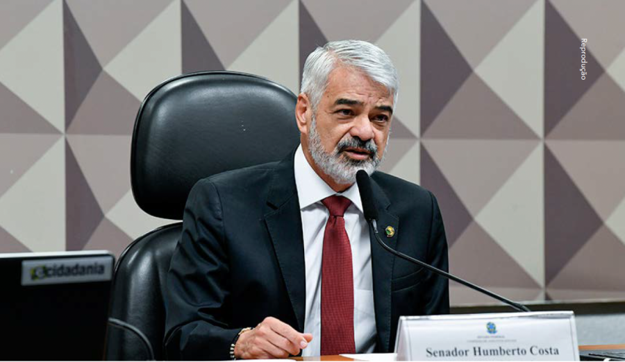 Humberto Costa defende aumento da taxação de empresas de apostas esportivas