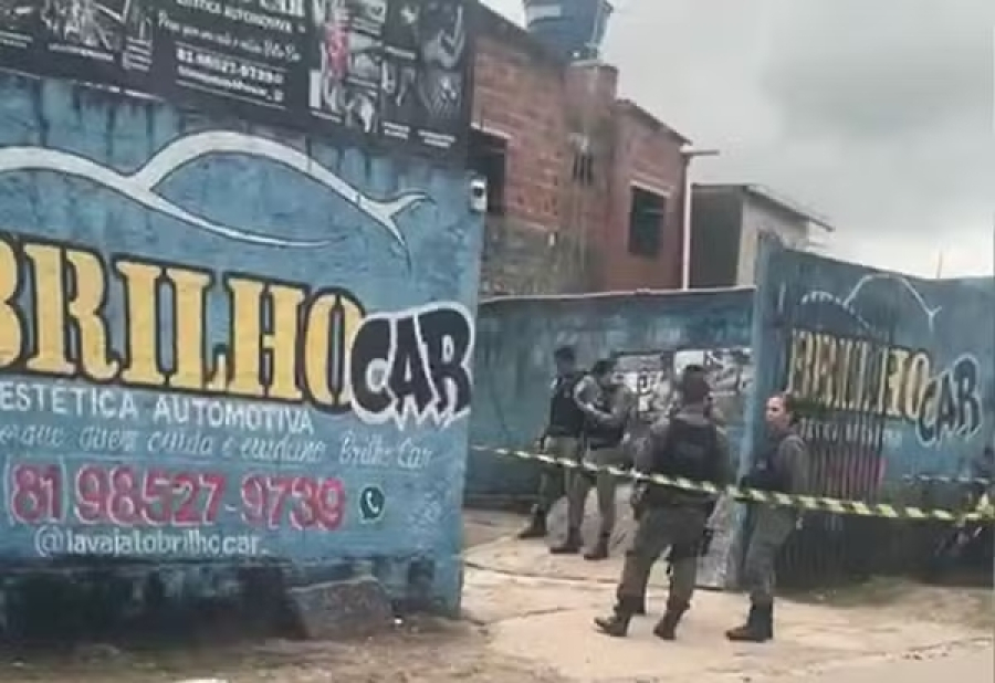 Crime em lava a jato no Recife: jovem é executado a tiros em plena luz do dia