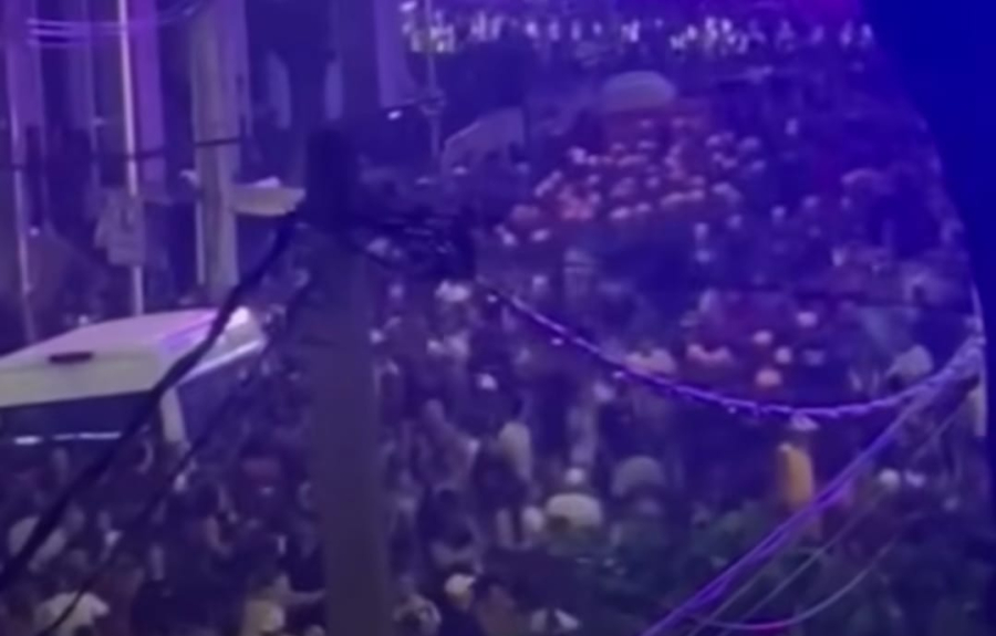 Vídeo mostra correria durante show de Priscila Senna no Marco Zero