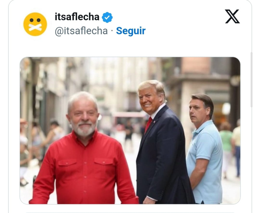 Trump e Lula em clima de “amizade”? Memes tomam conta das redes sociais