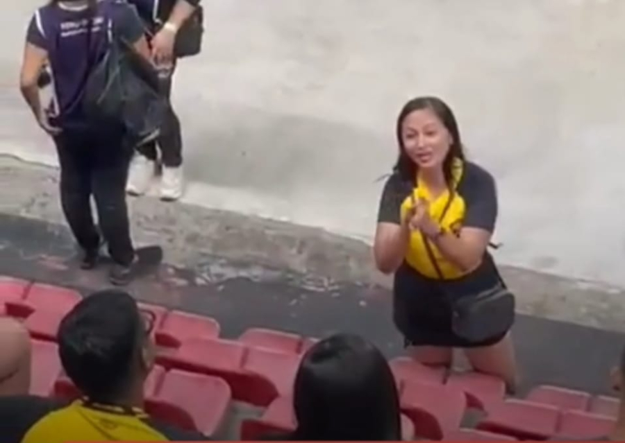 Vídeo mostra mulher flagrando suposta traição em plena Ilha do Retiro