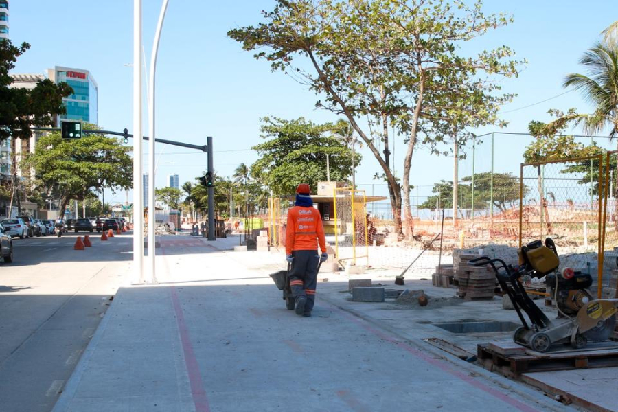 Prefeitura do Recife anuncia data para entrega da nova orla do Pina