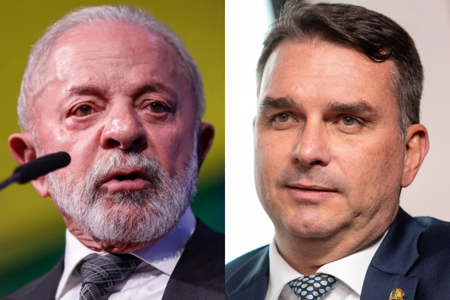 Quaest divulga primeira pesquisa presidencial de Lula x Flávio Bolsonaro