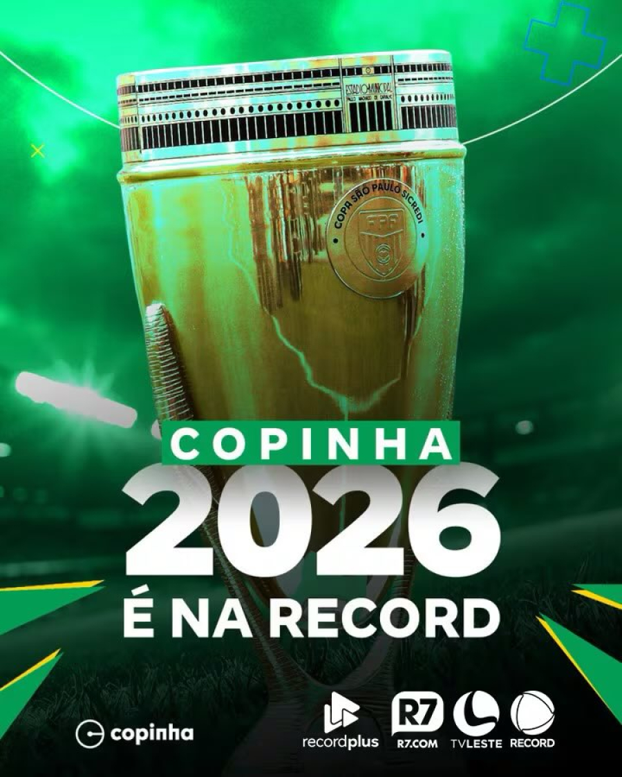 Copinha 2026: Record transmite dois jogos neste domingo