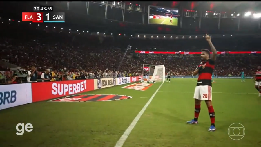 Flamengo 3 x 1 Santos: veja os melhores momentos da partida