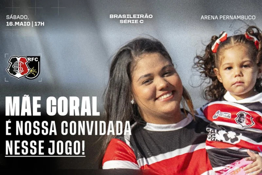 Veja como mães podem entrar de graça no jogo do Santa Cruz