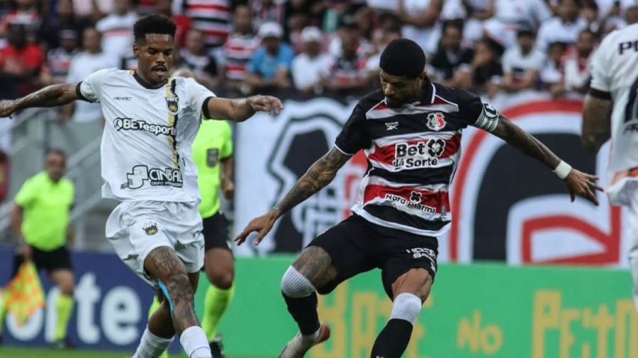 Santa Cruz vence Volta Redonda na Arena de Pernambuco