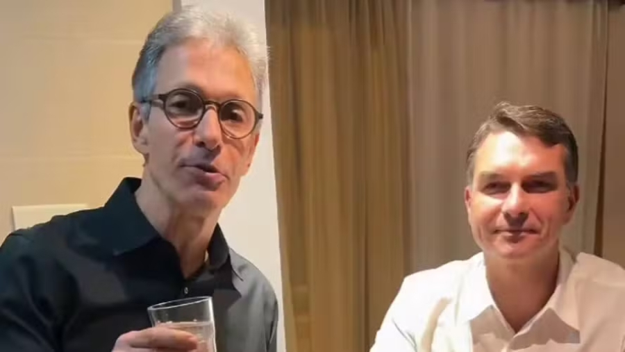 Zema diz que voto em Flávio Bolsonaro pode ajudar Lula