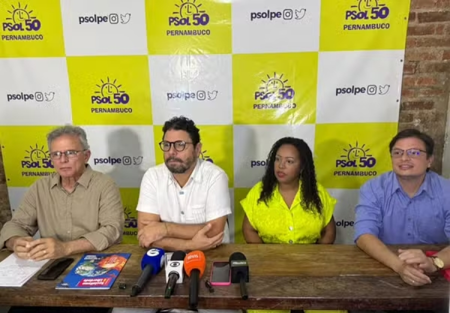PSOL-Rede fecha chapa para disputar o Governo de Pernambuco