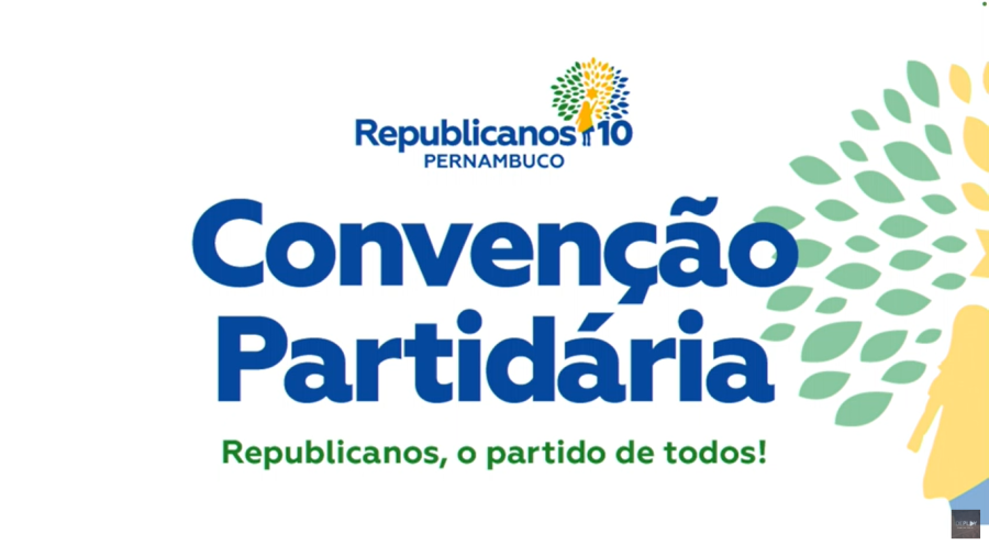 AO VIVO: Acompanhe a transmissão da convenção estadual do Republicanos