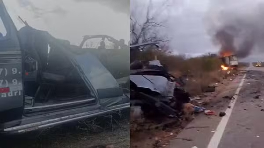 Acidente com van do TFD de Petrolândia deixa sete mortos