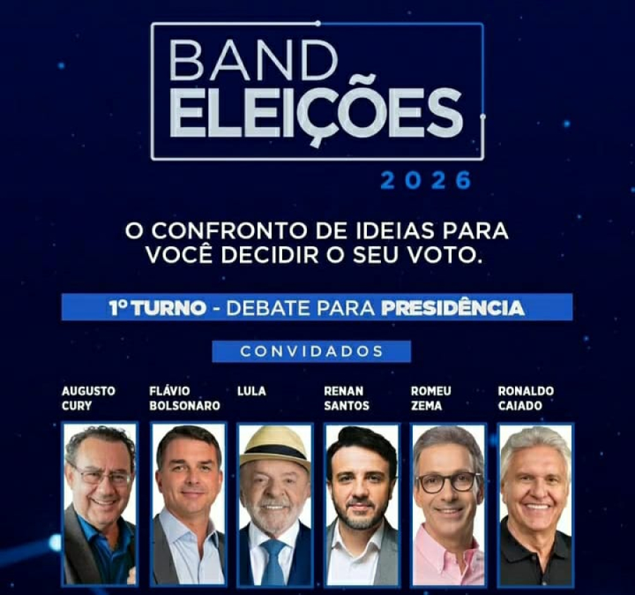 Debate da Band hoje: horário e onde assistir ao vivo