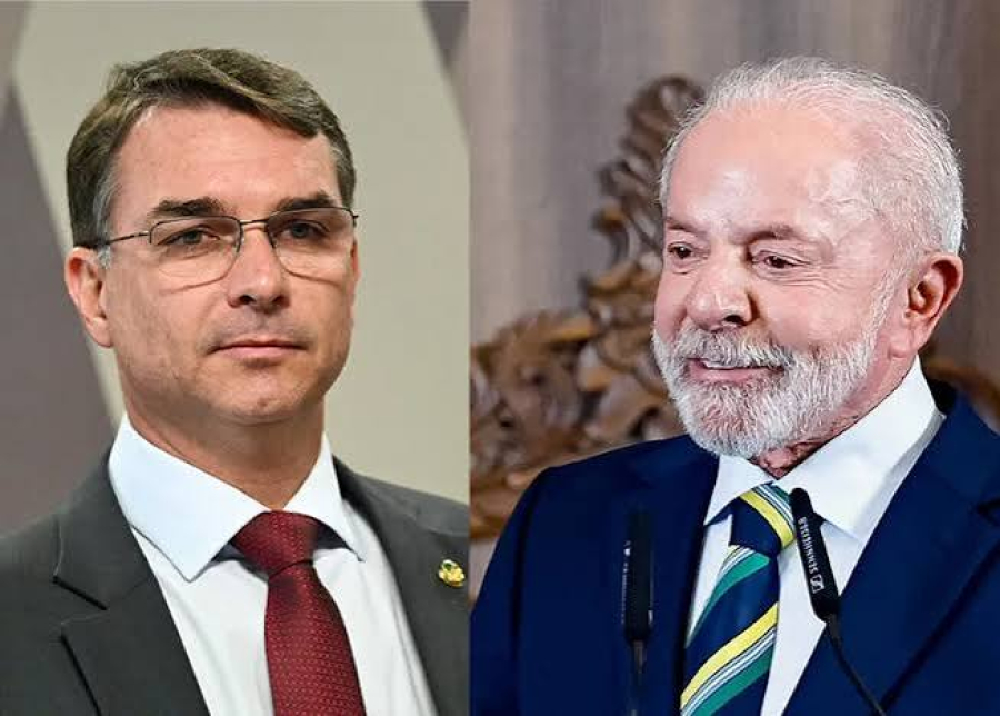 Nova pesquisa mostra como está a disputa entre Lula e Flávio  