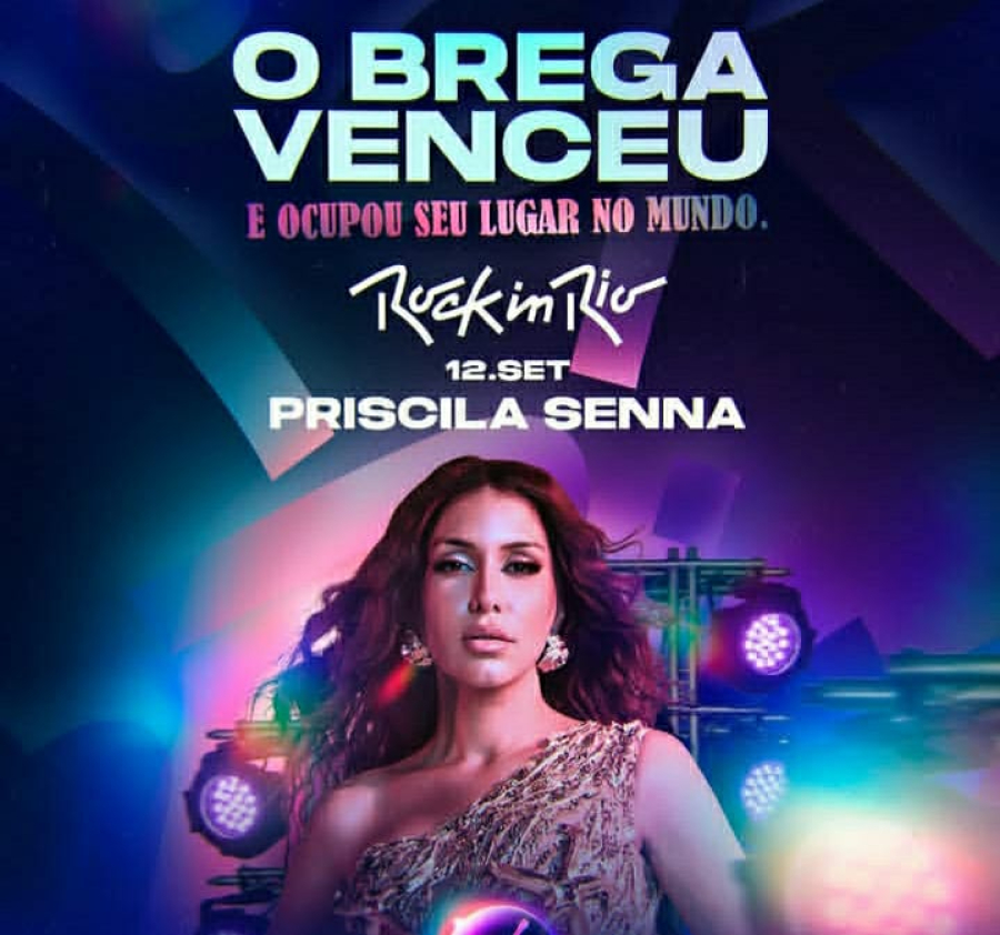 Onde assistir ao show de Priscila Senna no Rock in Rio