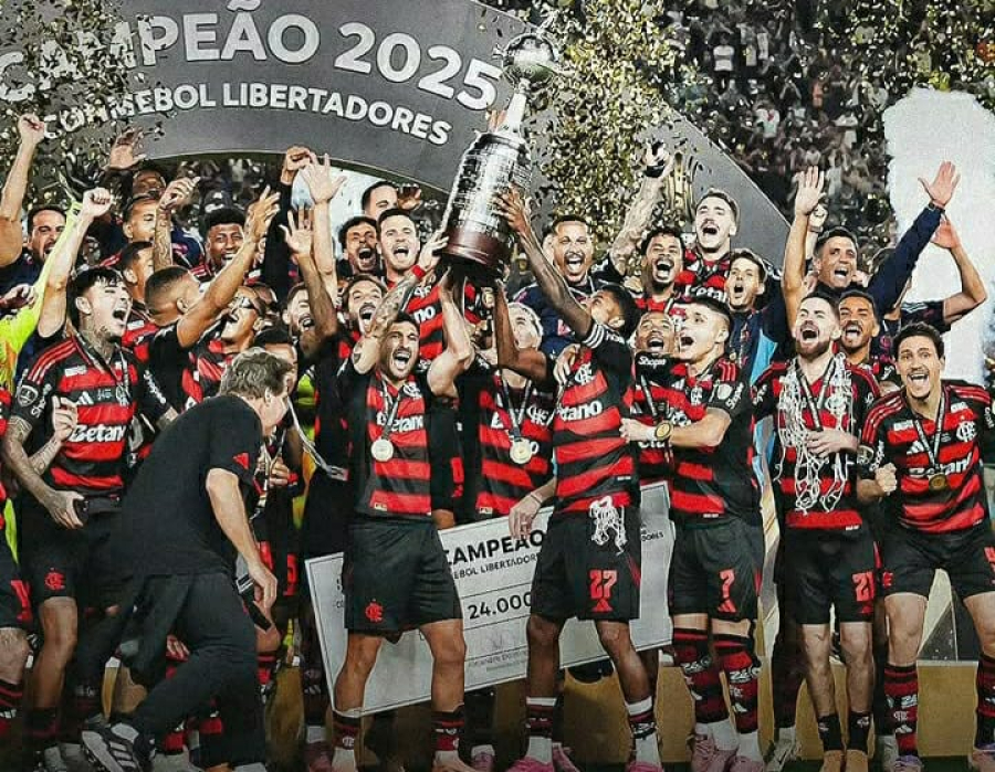 Flamengo é indicado ao prêmio de clube masculino do ano na Bola de Ouro
