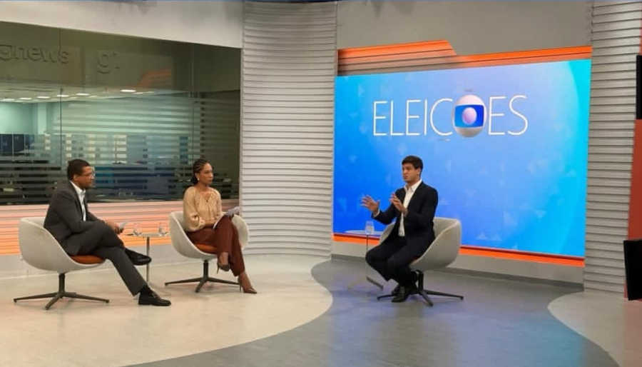 João Campos responde sobre “fura-fila” em sabatina da Globo; veja vídeo