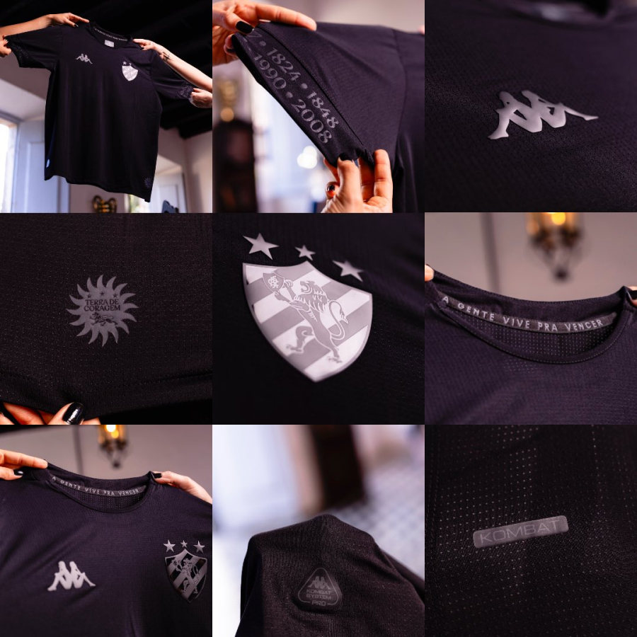 Nova camisa all black do Sport: veja fotos dos detalhes