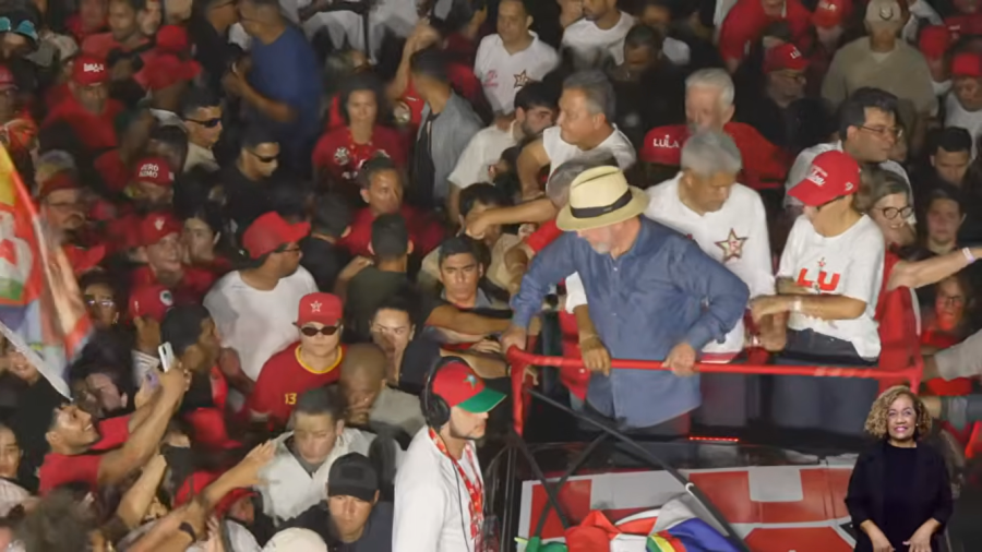 Veja imagens de Lula na caminhada de Juazeiro a Petrolina